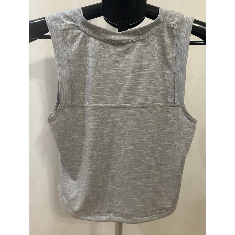 The North Face Gray Cropped Tank Women's size S - Picture 3 of 4